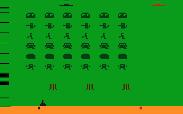 Atari 2600 Invaders (Space Invaders Hack)