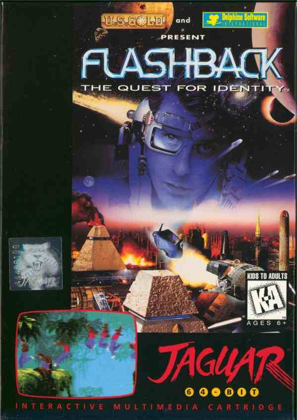 Flashback The Quest For Identity World En Fr Rom Atari Jaguar Jaguar Emulator Games