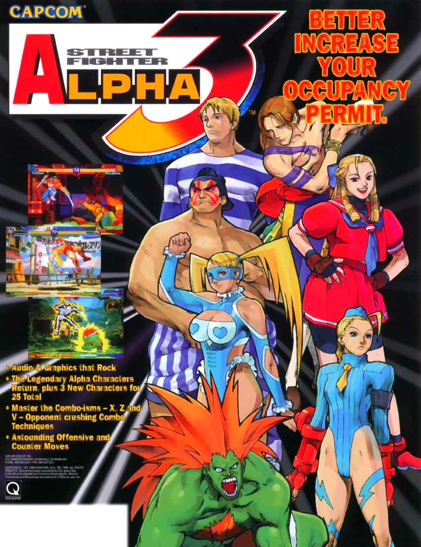 Street Fighter Alpha 3 (980904 Euro)