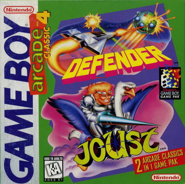 DefenderJoust ROM Gameboy (GB) Emulator.Games