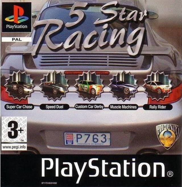 5 Star Racing-COVER GAME PS1