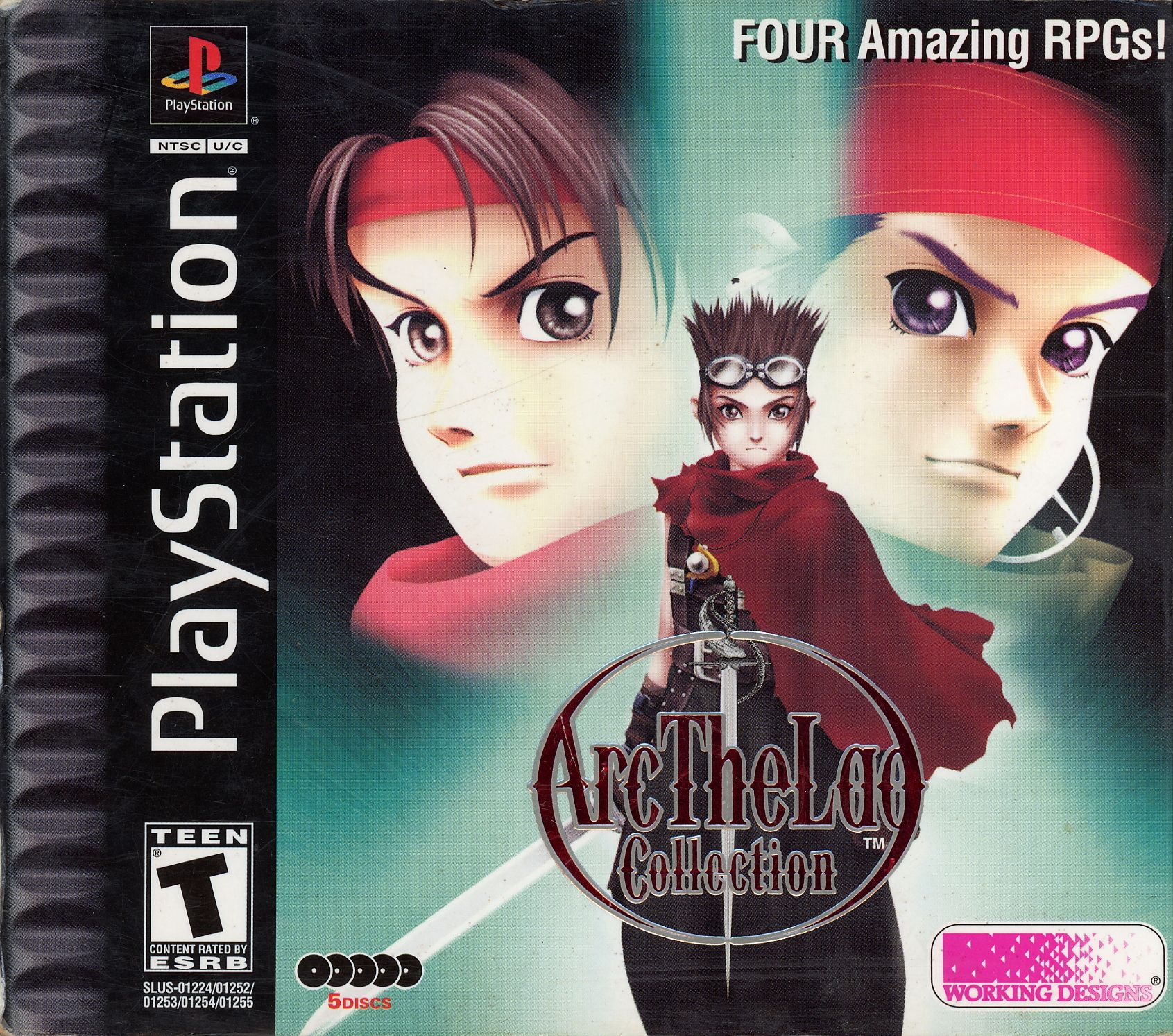 Arc The Lad Collection Arc The Lad I Slus Rom Playstation Ps1 Emulator Games