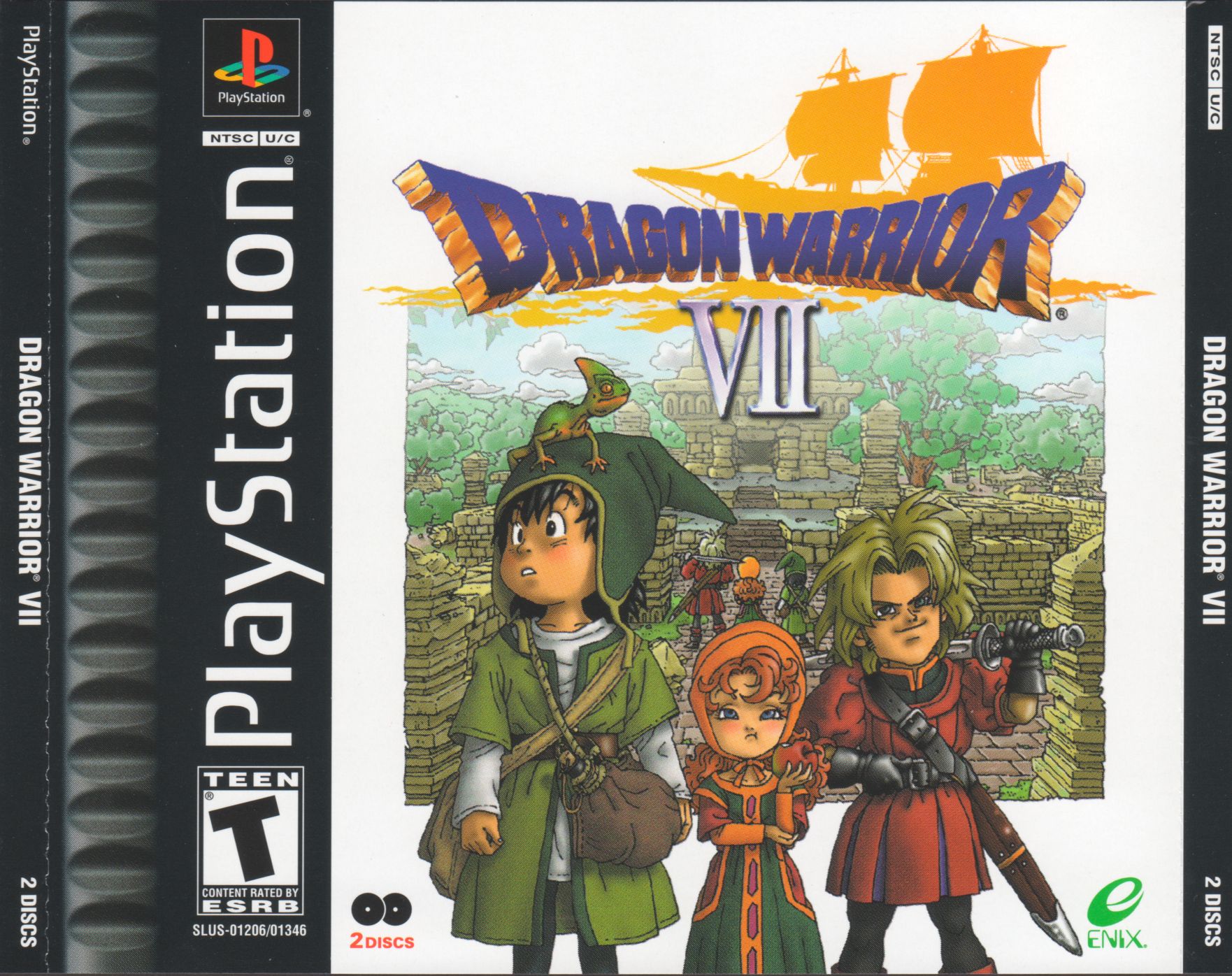 Dragon Warrior Vii Disc1of2 Slus 01206 Rom Playstation Ps1 Emulator Games