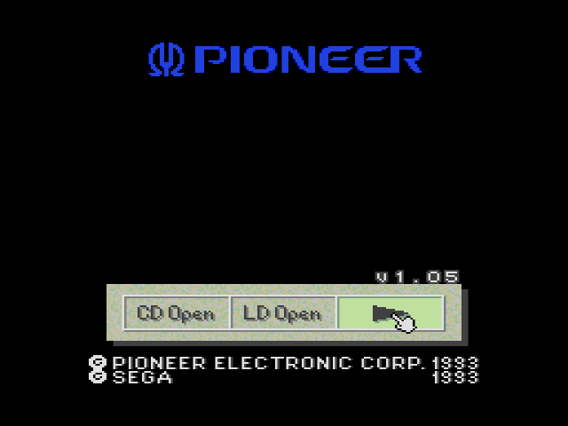 Laserdisc game emulator games