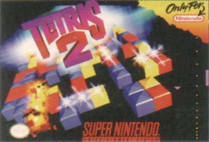 Tetris Flash ROM - Super Nintendo (SNES 