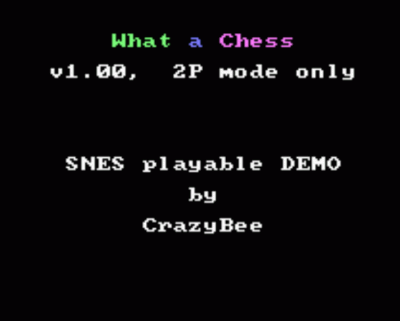 What A Chess (PD)